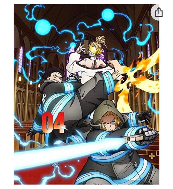 炎炎ノ消防隊　弐ノ章Blu-ray1〜4巻セット