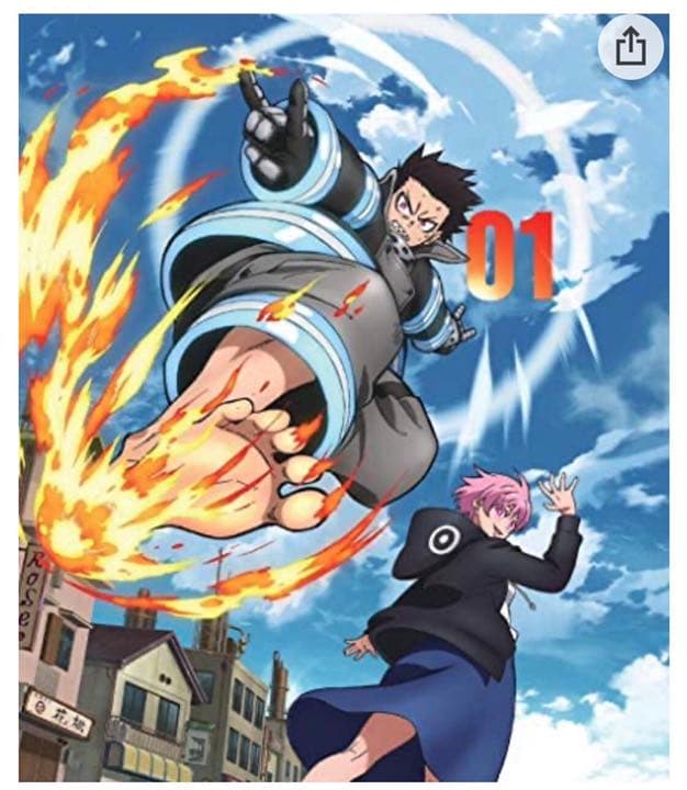 炎炎ノ消防隊　弐ノ章Blu-ray1〜4巻セット