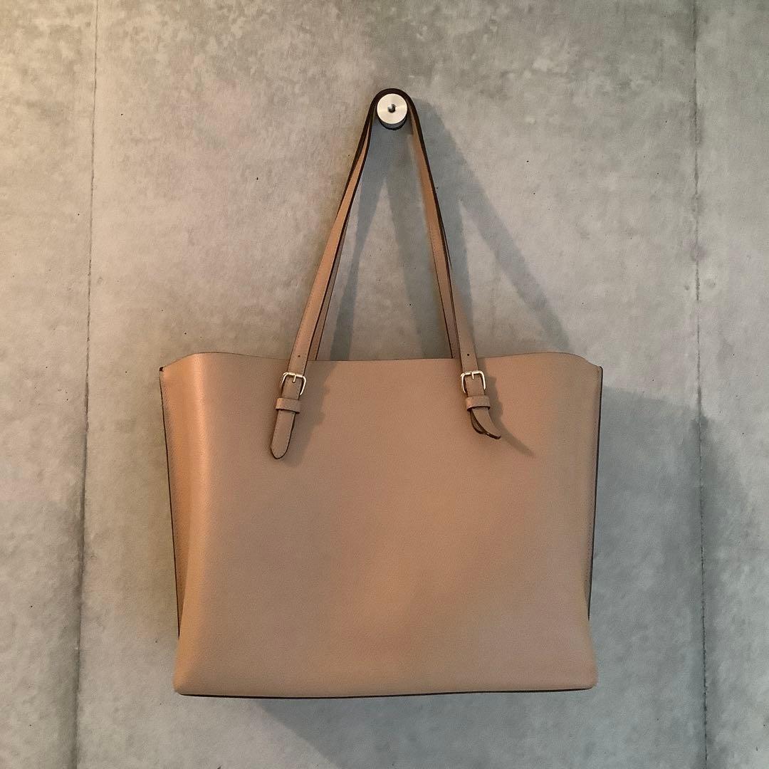 Coach ベージュ　トートバッグ