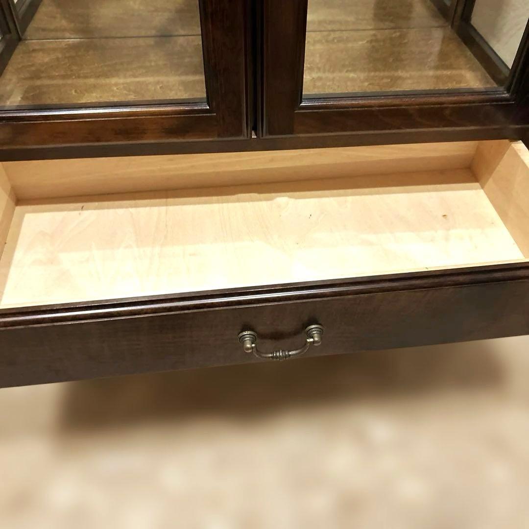 【美品】karimoku / カリモク キャビネット 飾り棚 コロニアル