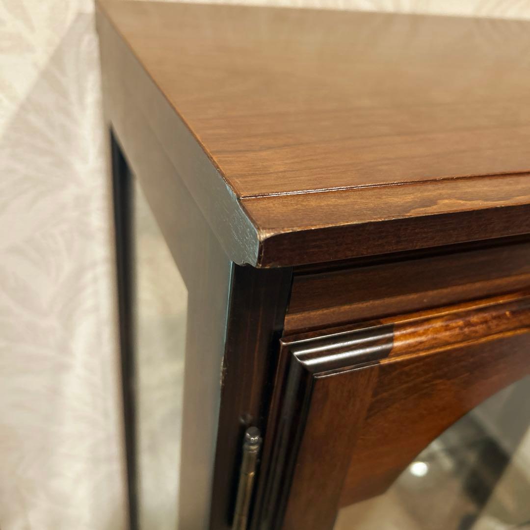 【美品】karimoku / カリモク キャビネット 飾り棚 コロニアル