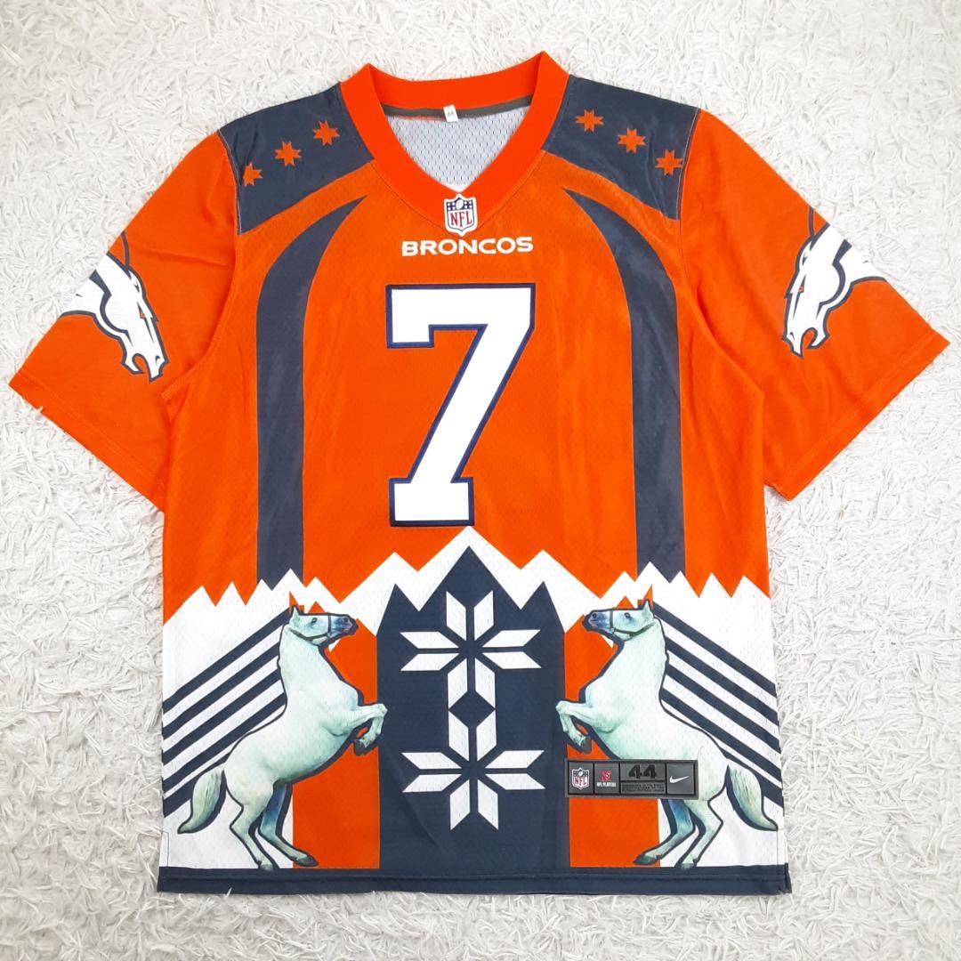 美品◎NIKE ナイキ NFL ブロンコス 7 ELWAY レプリカユニフォーム