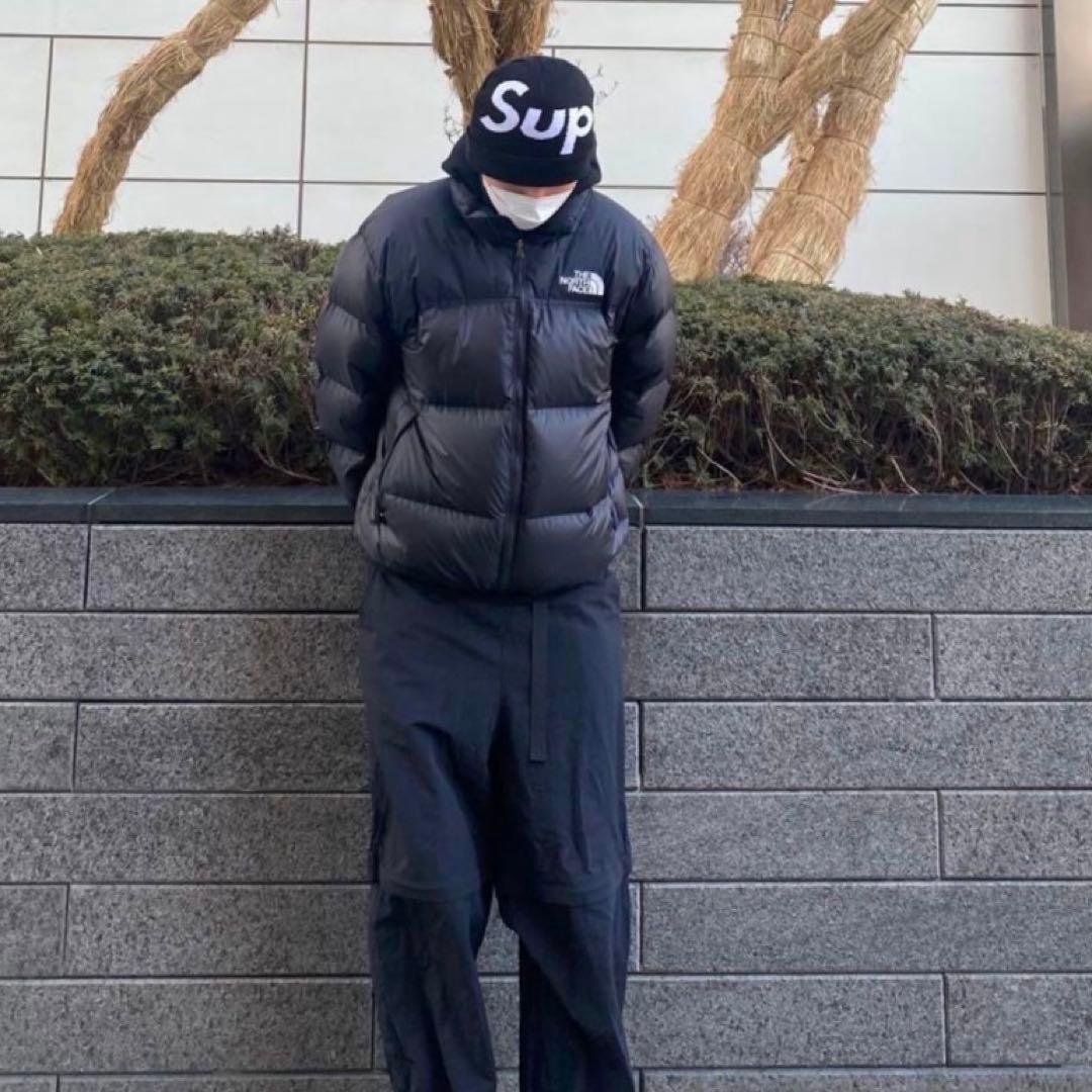 【新品】 Supreme 25FW Big Logo Beanie 黒