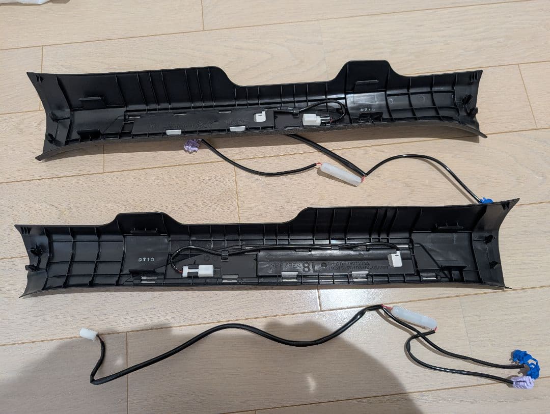 ま*し様 レクサスNX F SPORT スカッフプレートイルミネーション