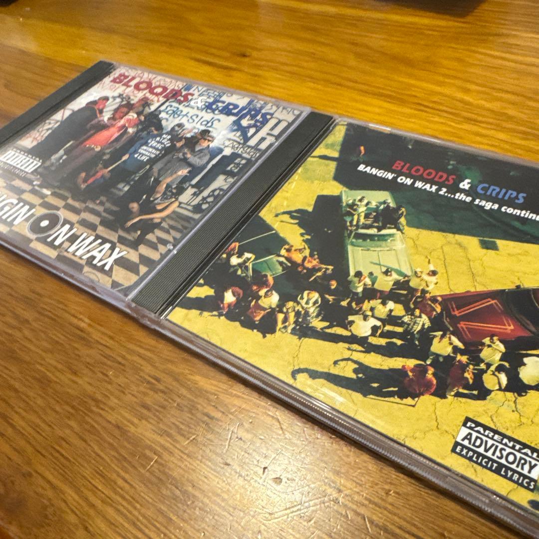 BLOODS & CRIPS BANGIN' ON WAX 1&2 2枚セット