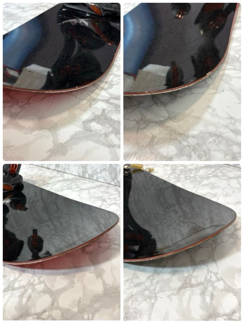 【良品】 バートン デュース 155cm メンズ スノーボード2点 カスタム M