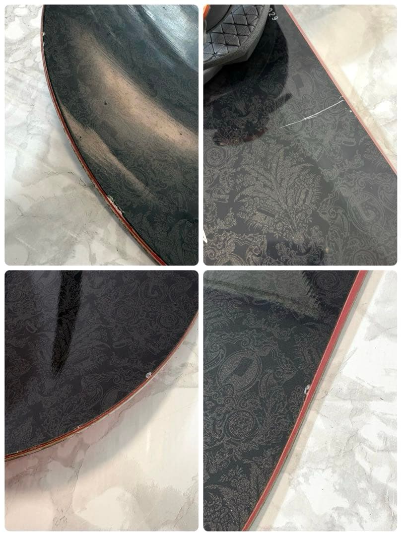 【良品】 バートン デュース 155cm メンズ スノーボード2点 カスタム M