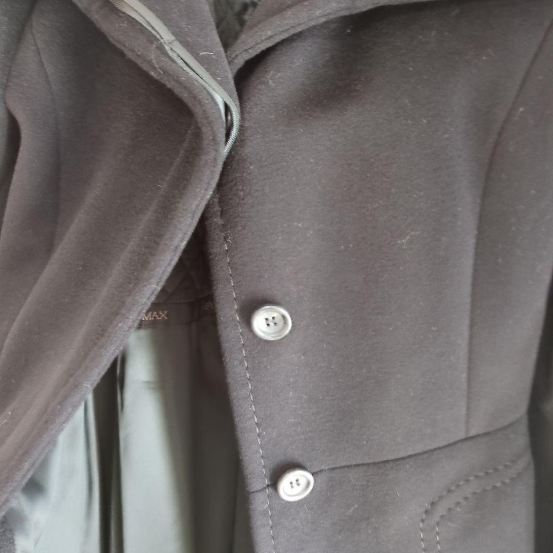 SPORTMAX 黒 ロングコート Made in Italy