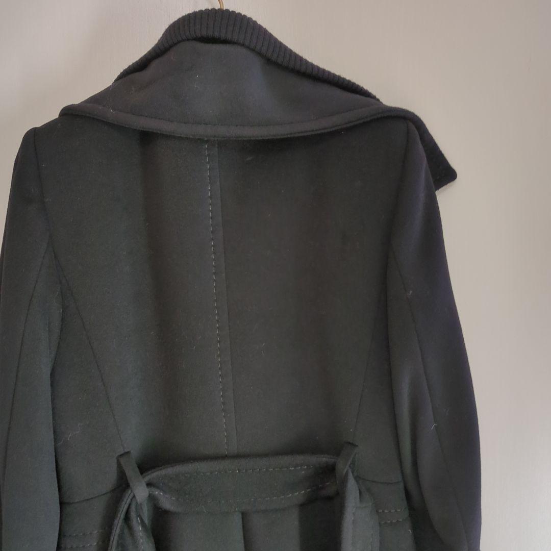 SPORTMAX 黒 ロングコート Made in Italy