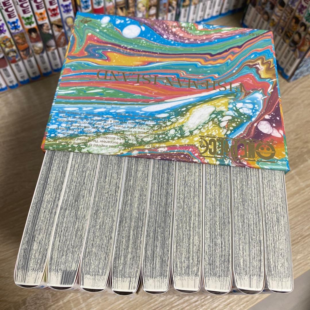 ワンピース 全巻(最新111巻無し)セット ep1~10ボックス付き