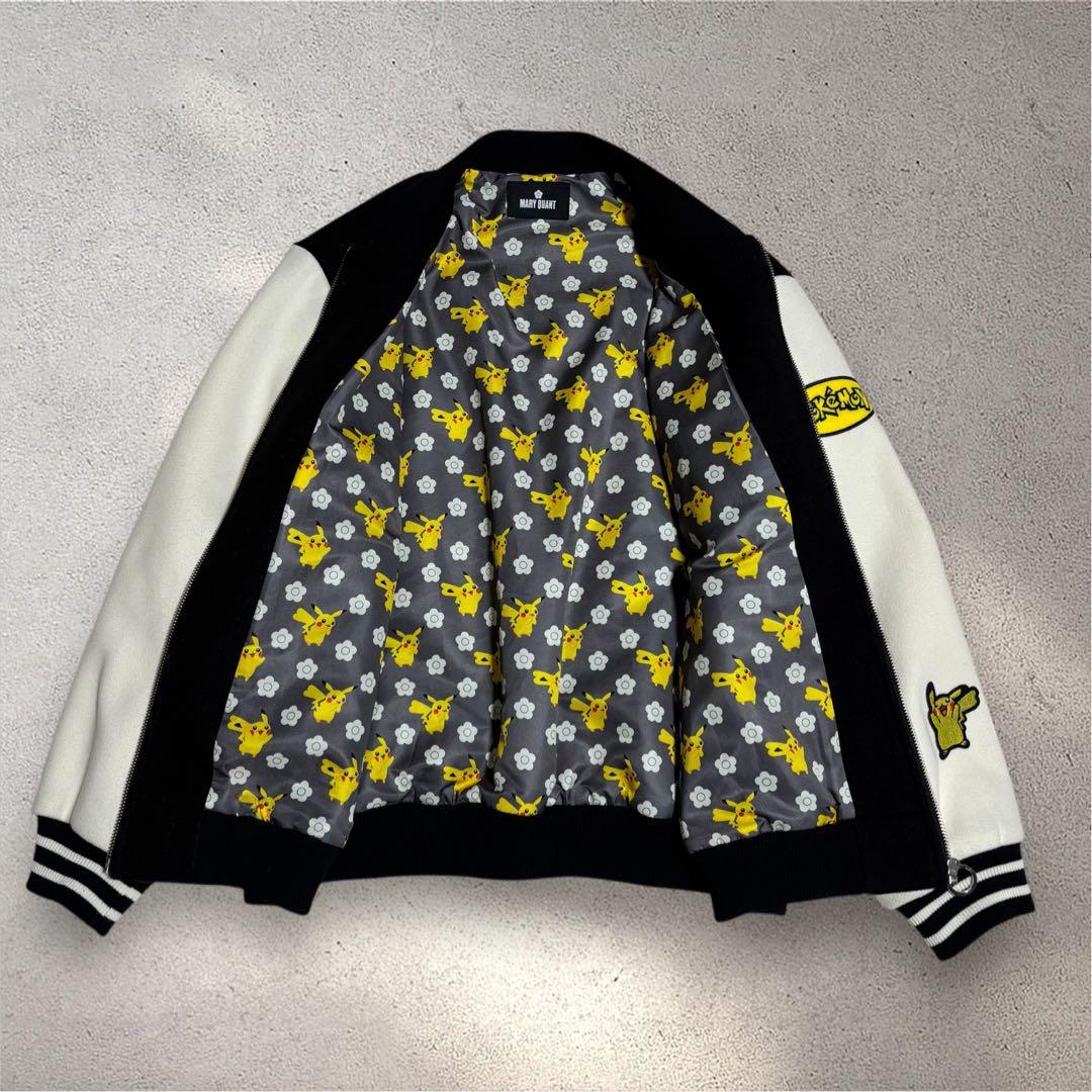 MARY QUANT マリークワント ポケモン ピカチュウ ブルゾン スタジャン