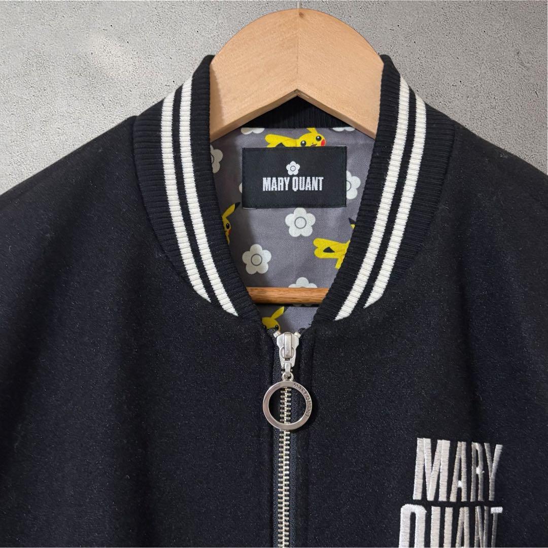 MARY QUANT マリークワント ポケモン ピカチュウ ブルゾン スタジャン