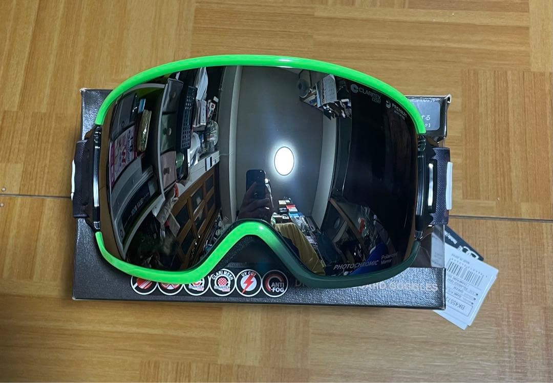 DICE新品BANKゴーグル 調光偏光グリーン人気モデル 29%OFFダイス