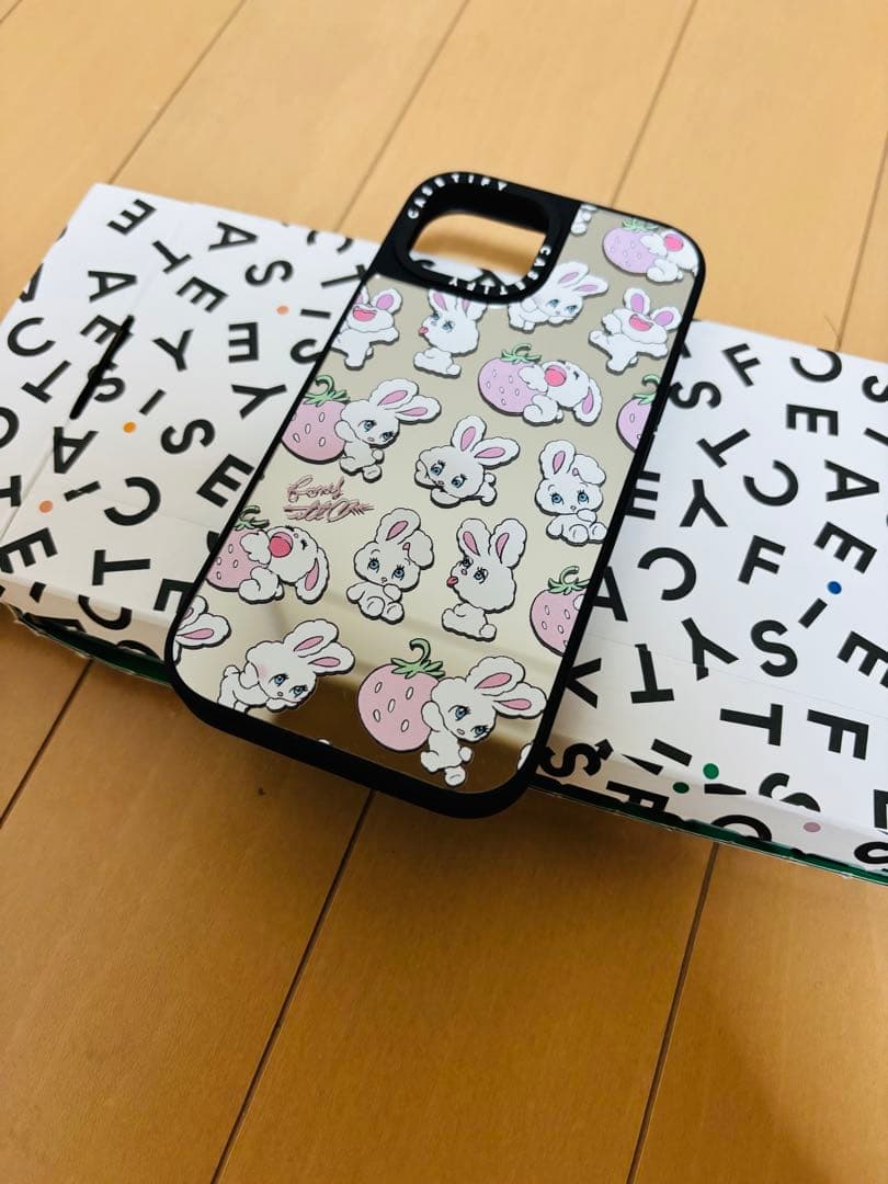 CASETIFY Strawberry Mix iPhone15ミラーケース