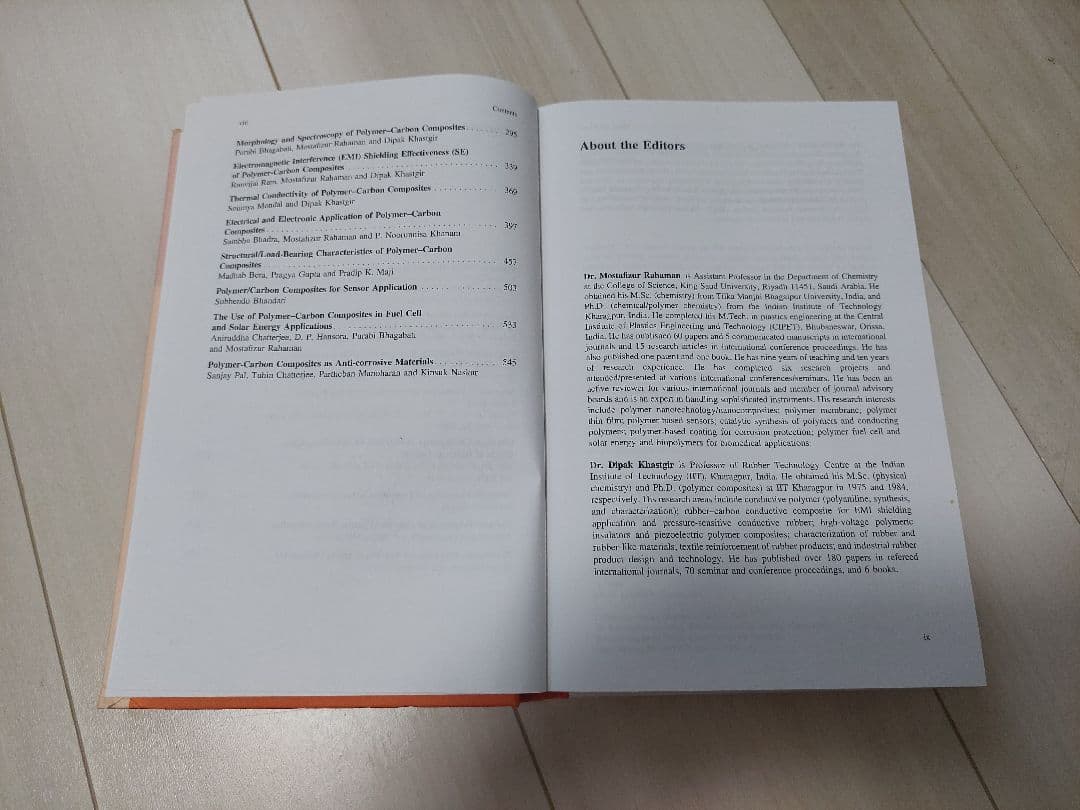 洋書 carbon-containing polymer composites