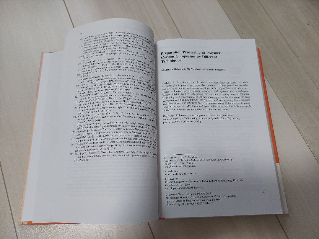 洋書 carbon-containing polymer composites