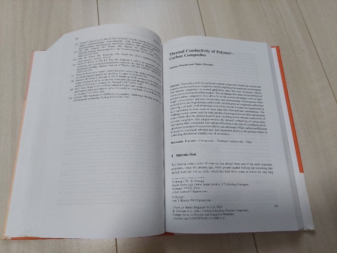 洋書 carbon-containing polymer composites