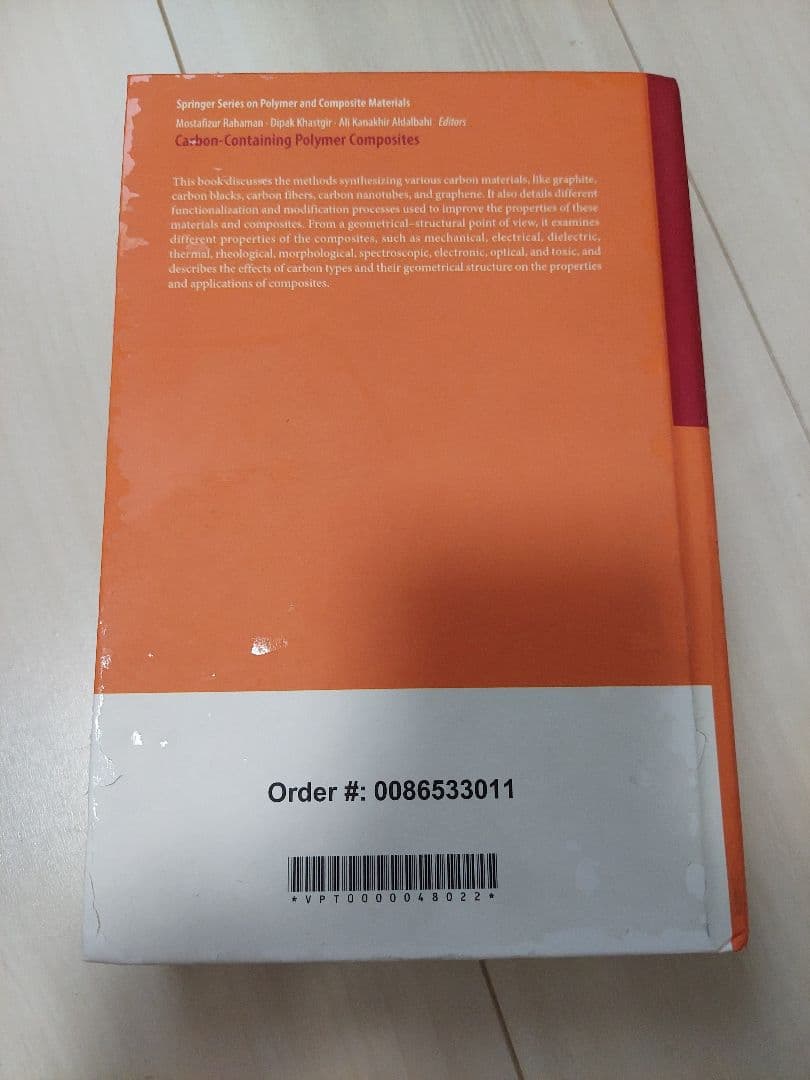 洋書 carbon-containing polymer composites