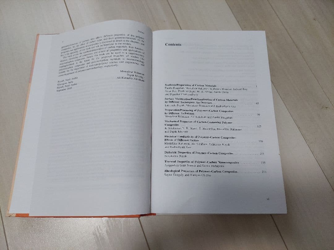 洋書 carbon-containing polymer composites