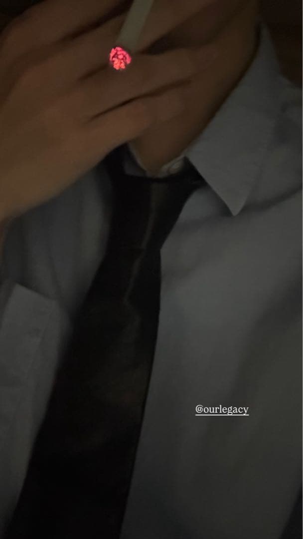 our legacy レザータイ