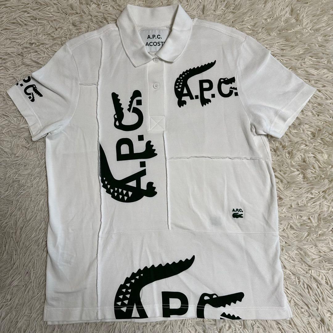 美品 【A.P.C.】アーペーセー LACOSTE ラコステ ポロシャツ 半袖