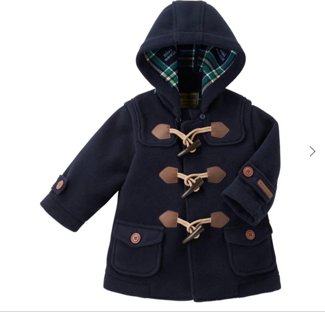 ミキハウス　ダッフルコート　110cm 未使用品