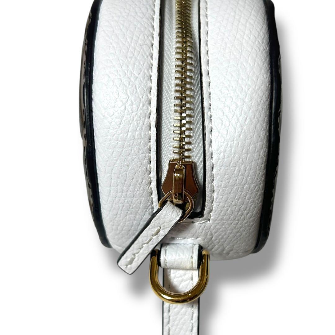 【中古品】FENDI フェンディ チャーム キーホルダー ポーチ ズッカ柄