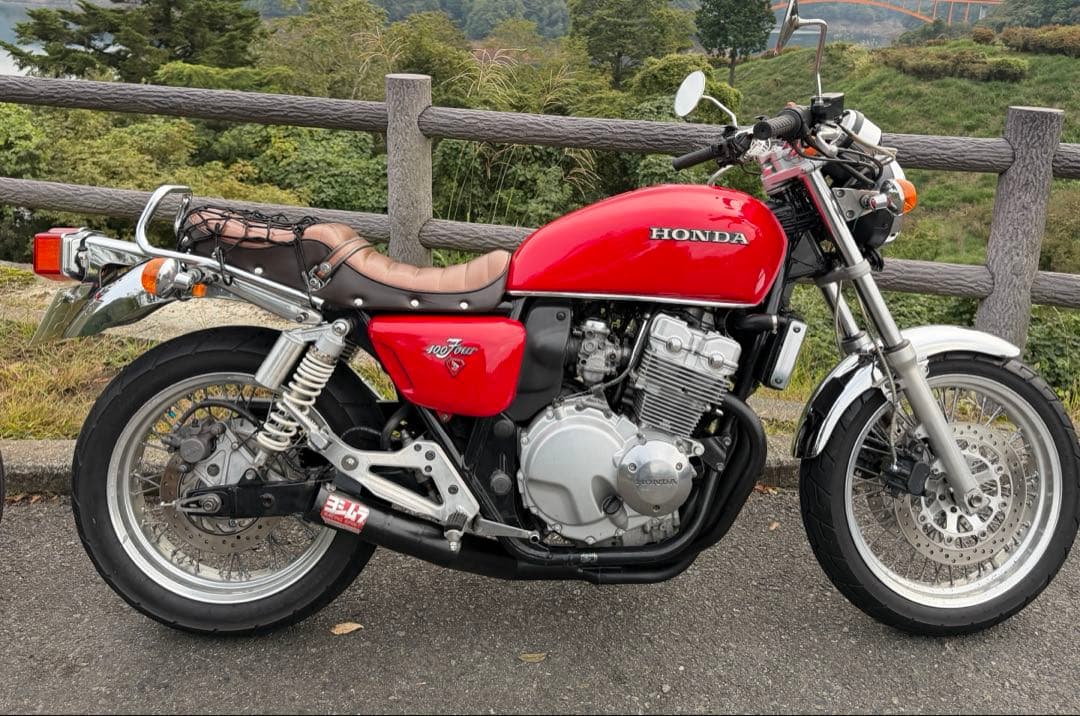 【期間限定割引中】ヨシムラ ストレートサイクロンマフラー CB400V nc36