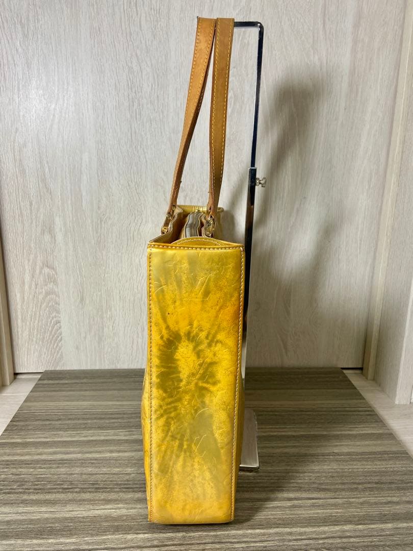 ルイヴィトン　トートバッグ　モノグラム　ヴェルニ　コロンバス　M91047