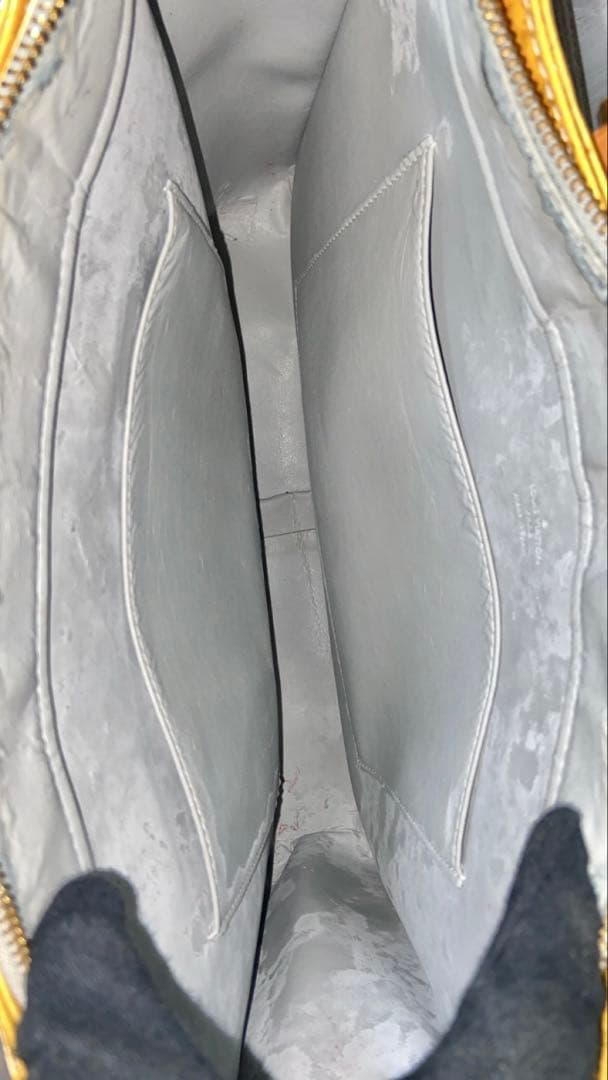 ルイヴィトン　トートバッグ　モノグラム　ヴェルニ　コロンバス　M91047