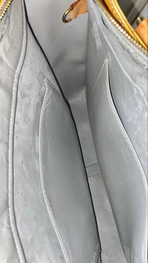 ルイヴィトン　トートバッグ　モノグラム　ヴェルニ　コロンバス　M91047