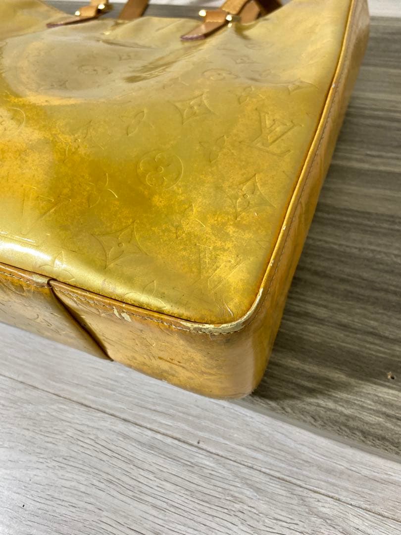 ルイヴィトン　トートバッグ　モノグラム　ヴェルニ　コロンバス　M91047