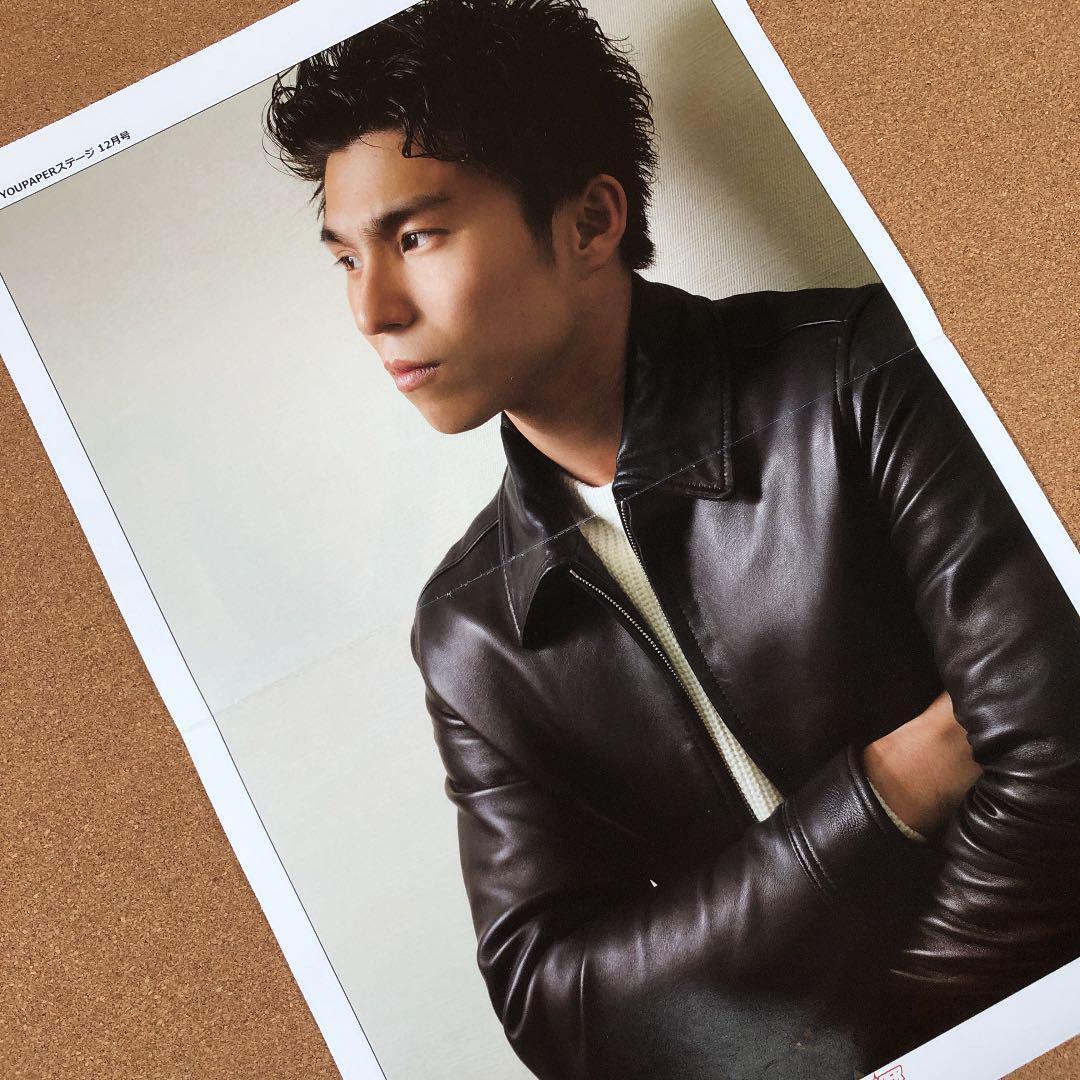 【送料無料】中尾明慶さん掲載2ページ（約A3サイズ）#6514