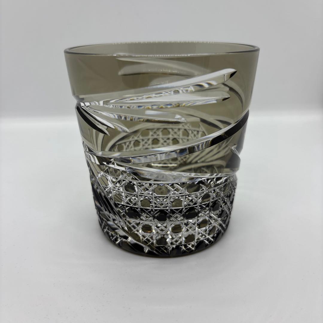 【皇室御用達 カガミクリスタル】ロックグラス