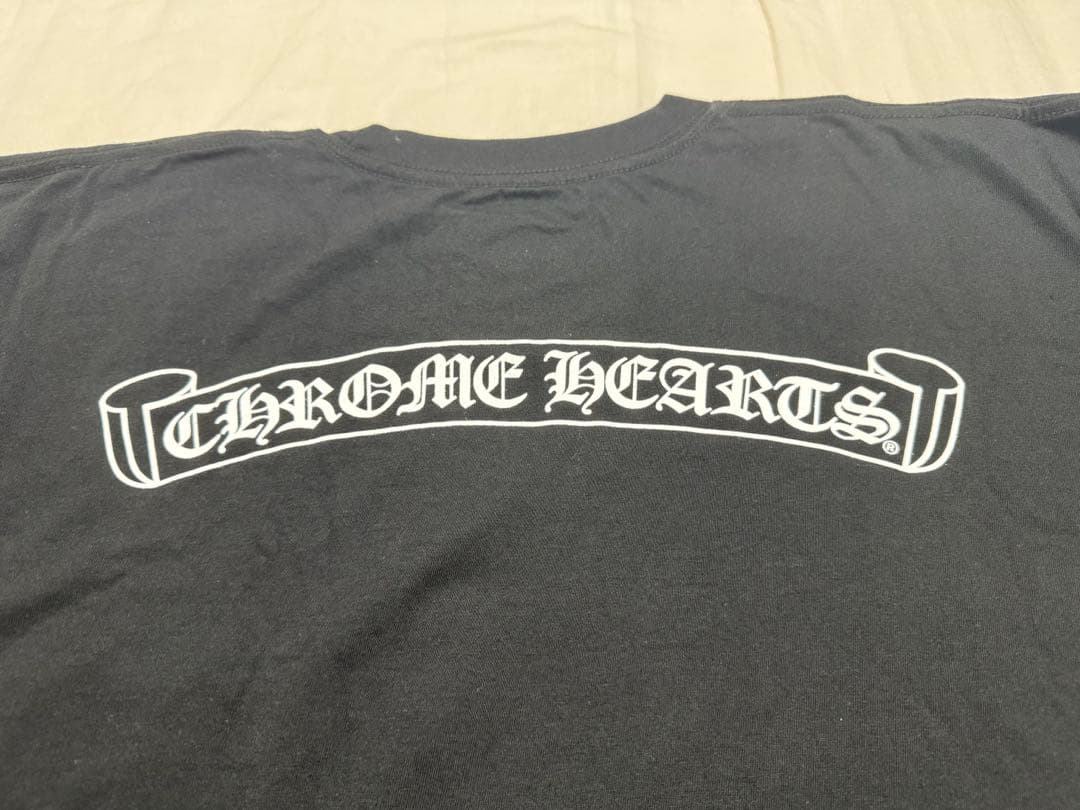 Chrome Hearts ブラック ロングスリーブ Tシャツ
