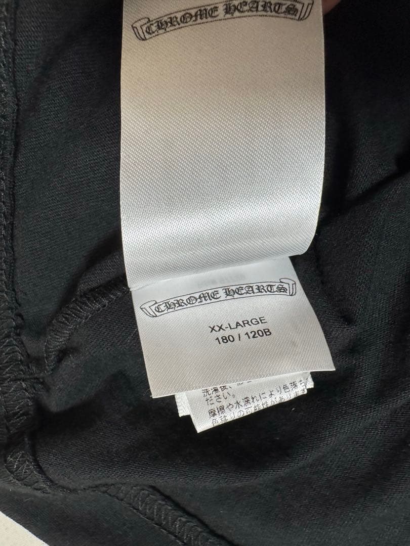 Chrome Hearts ブラック ロングスリーブ Tシャツ