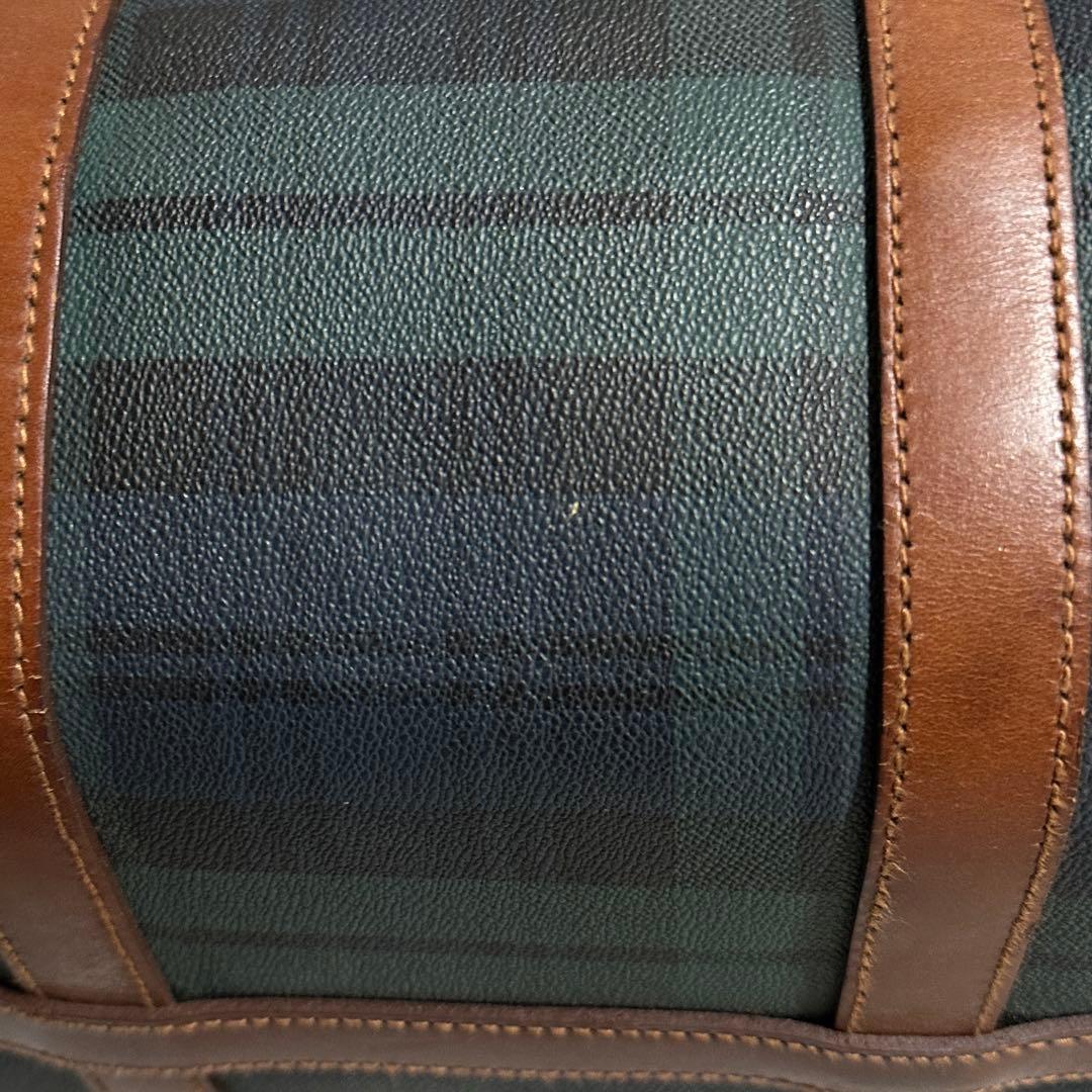 大容量 2way ショルダー✨ラルフローレン　ボストンバッグ　グリーン　チェック