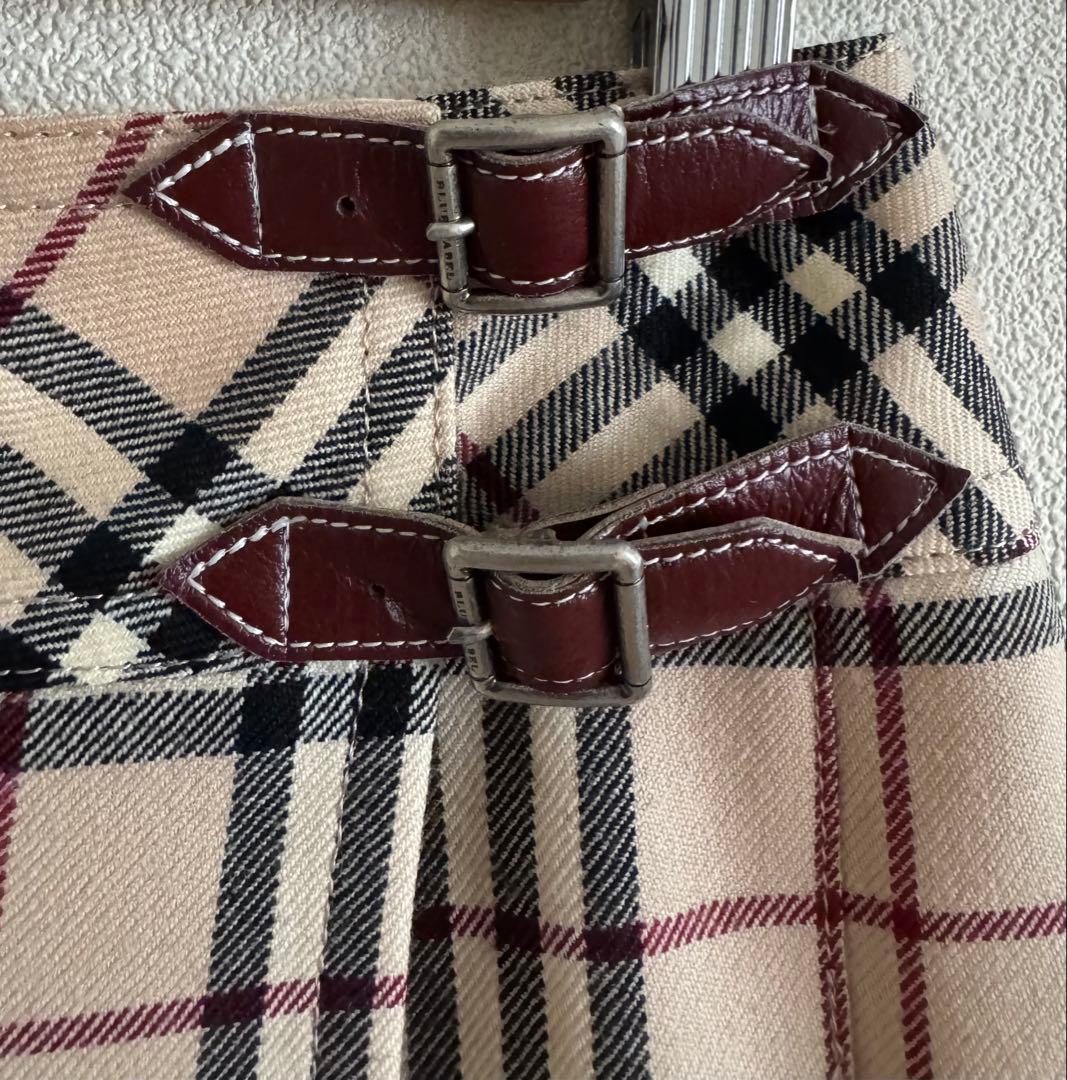 バーバリー　 プリーツミニスカート　36サイズ