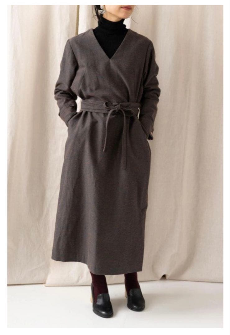 hatsutoki デイドレス brown