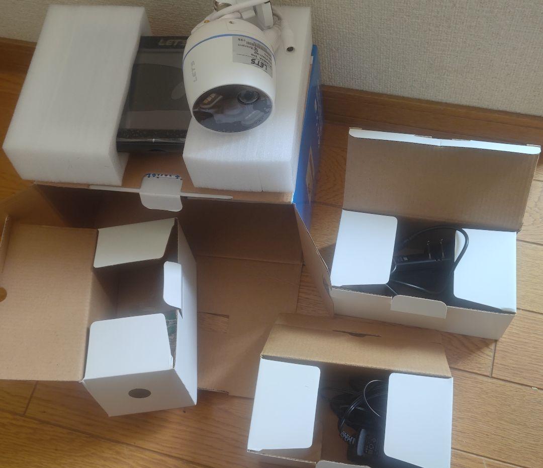 LETS ワイヤレスNVRキット 1080p HD