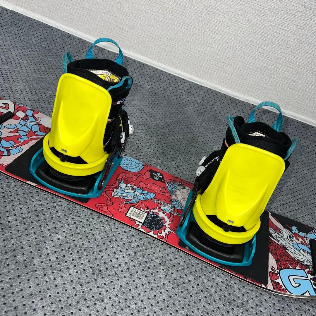 数回使用 キッズスノーボード BURTON LTR 80cm×バイン×ブーツ