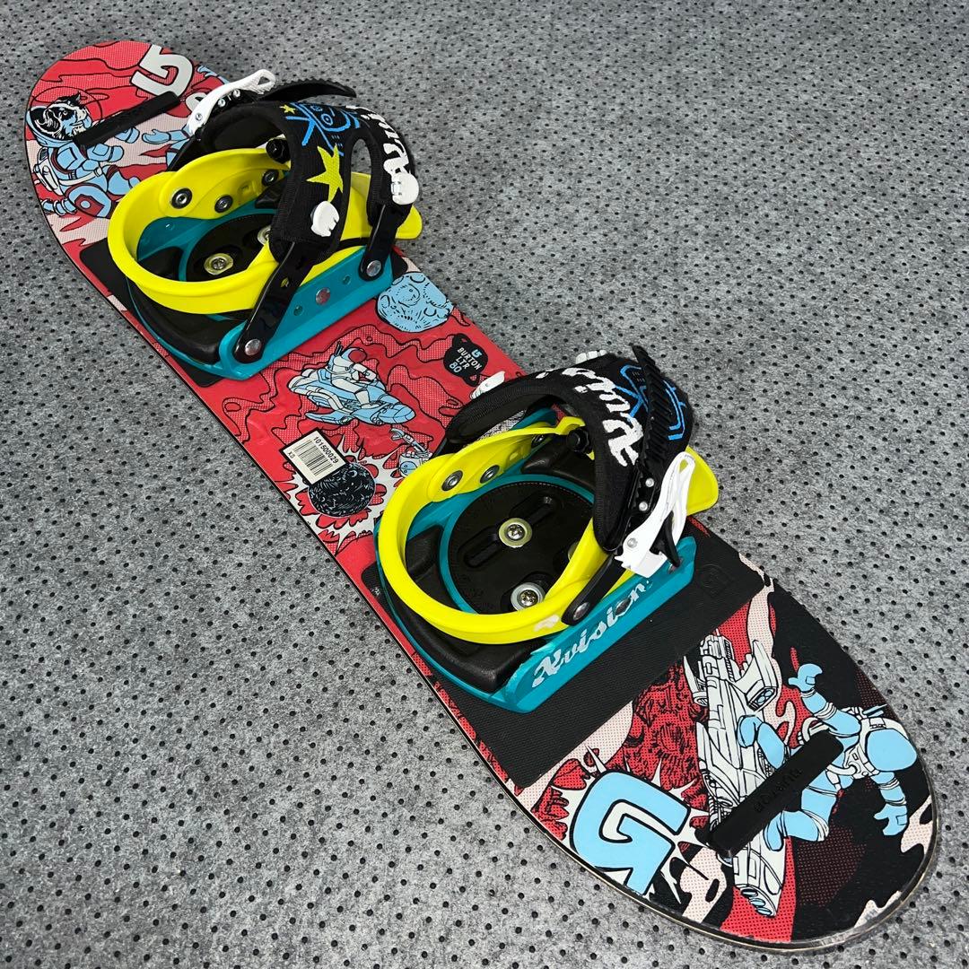 数回使用 キッズスノーボード BURTON LTR 80cm×バイン×ブーツ