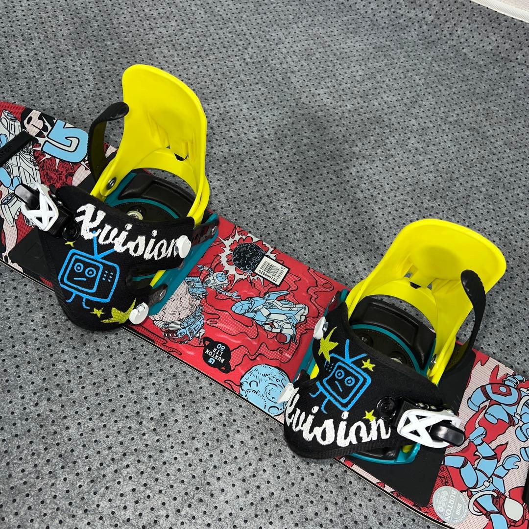 数回使用 キッズスノーボード BURTON LTR 80cm×バイン×ブーツ