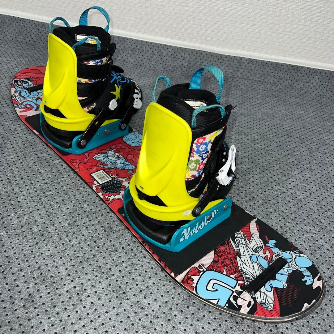 数回使用 キッズスノーボード BURTON LTR 80cm×バイン×ブーツ