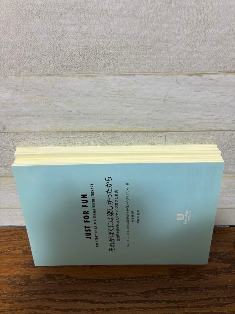 裁断済み「それがぼくには楽しかったから」