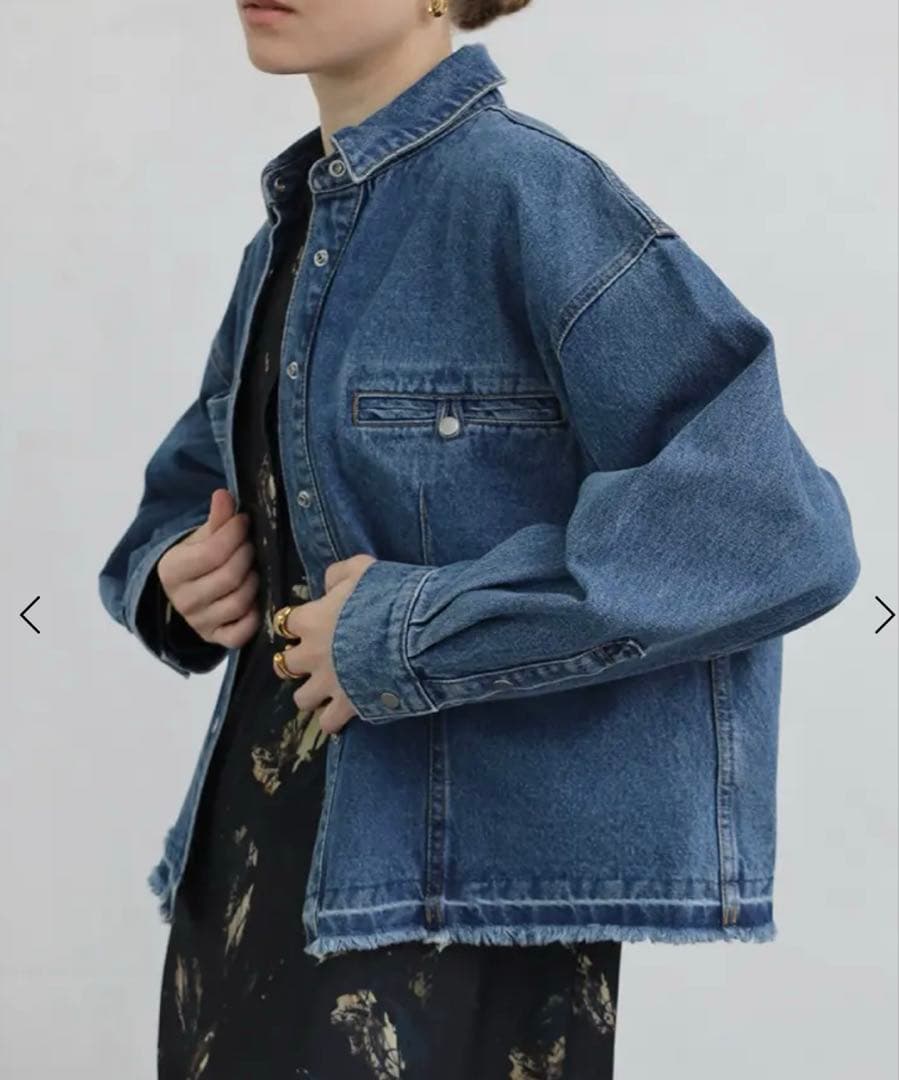 新品　aga 定価¥1万8000円　カットオフデニムジャケット　スコットクラブ