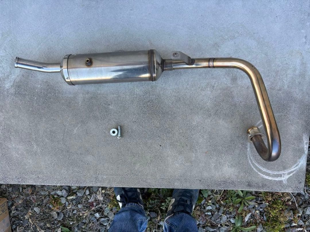 武川　Zスタイルマフラー　モンキーZ50J