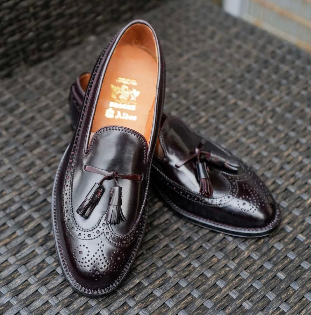 Alden × BROGUE TASSEL LOAFER