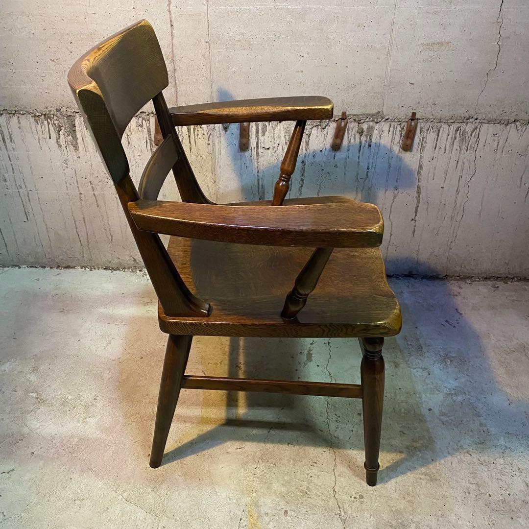 【美品】柏木工 ダイニング アーム　チェア WILDERNESS ウィルダネス③