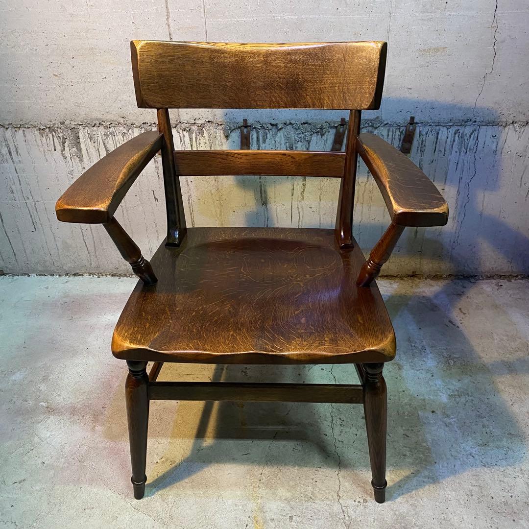 【美品】柏木工 ダイニング アーム　チェア WILDERNESS ウィルダネス③